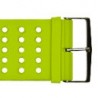 Bracelet pour montres Themata, thème Duo Expression Noir - Vert Acide