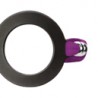 Bracelet pour montres Themata, thème Must couleur Rose Violet - Noir