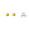 Bijoux Boucles d'oreilles Mini couleur Citron - Accessoires Themata