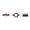 Bracelet pour montres Themata, thème Must couleur Rose Violet - Noir