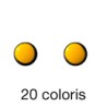 Bijoux Boucles d'oreilles Mini couleur Citron - Accessoires Themata