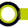 Bracelet pour montres Themata, O'plus couleur Vert Anis - Noir