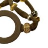 Bracelet interchangeable pour montres Themata, Very Chic couleur Taupe Gold Silver