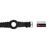 Bracelet interchangeable pour montres Themata, Raphia 1 couleur Noir