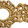 Bracelet interchangeable pour montres Themata, Raphia 2 couleur Naturel