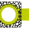 Bracelet pour montres Themata, O'plus couleur Vert Anis - Noir
